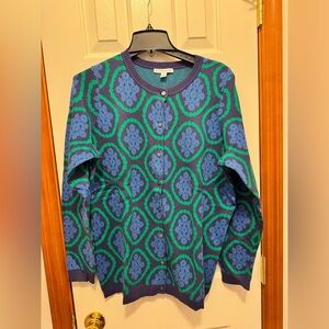 Isaac Mizrahi cardigan sweater 1x BRAND NEW!